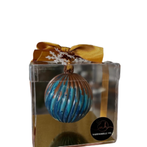 boule de noël en chocolat